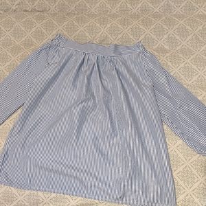 Off the Shoulder Striped Top